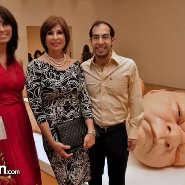 Mónica Pérez de Sánchez,Maggy Aguirre de Fuentes y Javier Treviño