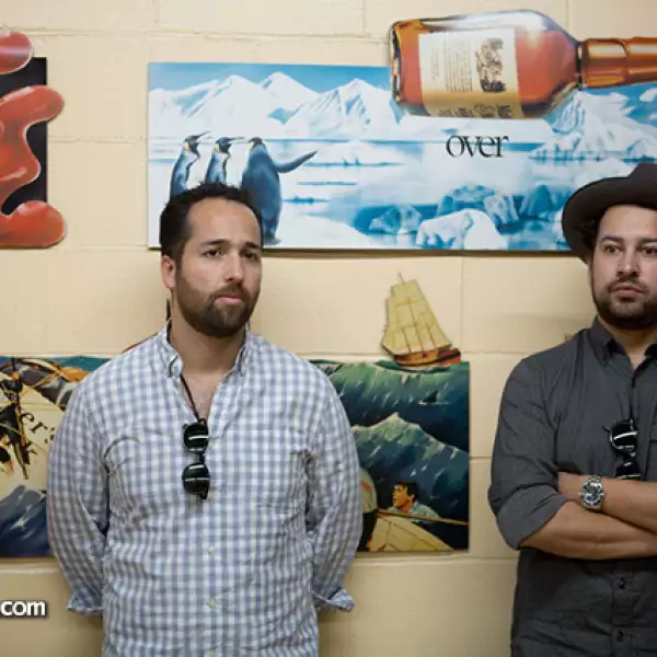 David Hernández y Gerardo Salgado