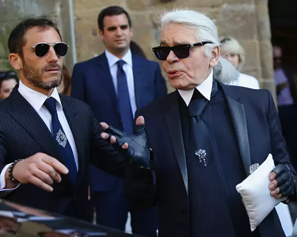Sébastien Jondeau es el nombre del guardaespaldas de Karl Lagerfeld.