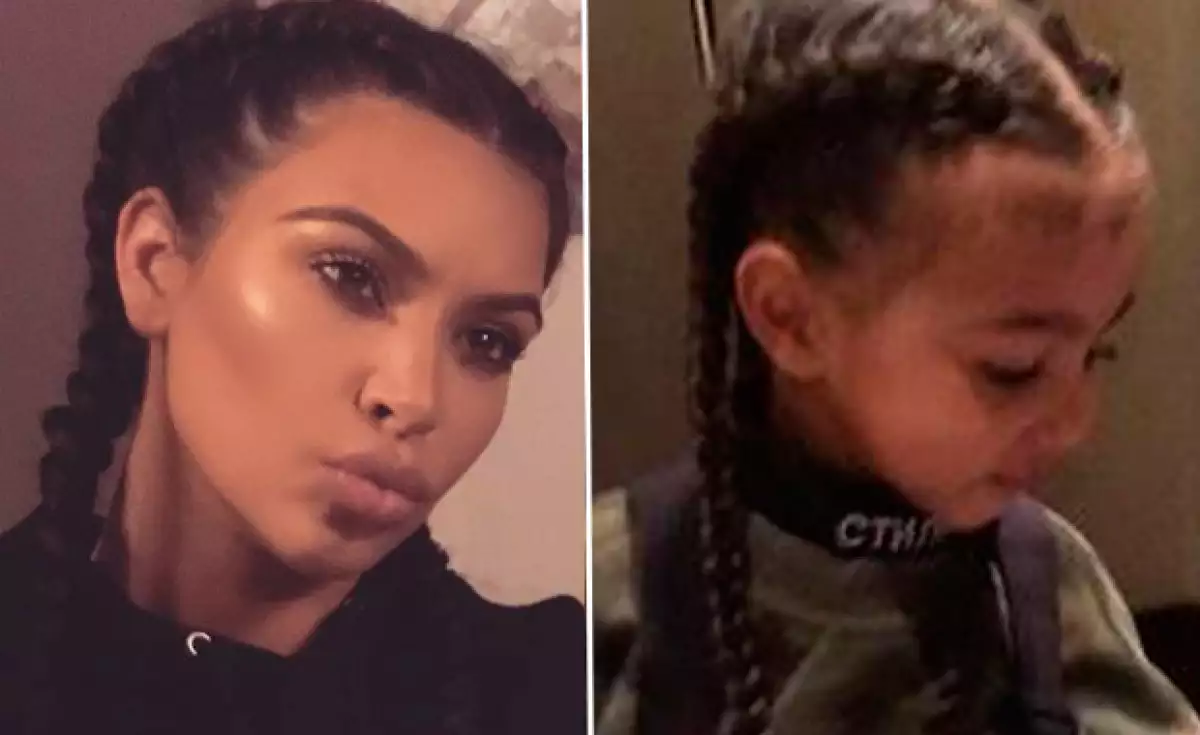 Kim quiere hacer de su hija una verdadera "mini me".