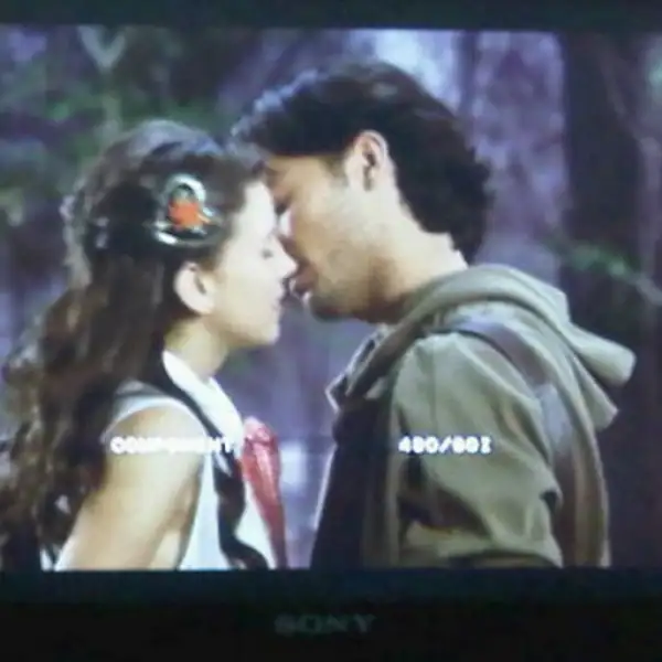 Paulina Goto subió esta imagen de una de las escenas de la telenovela Niña de mi amor.