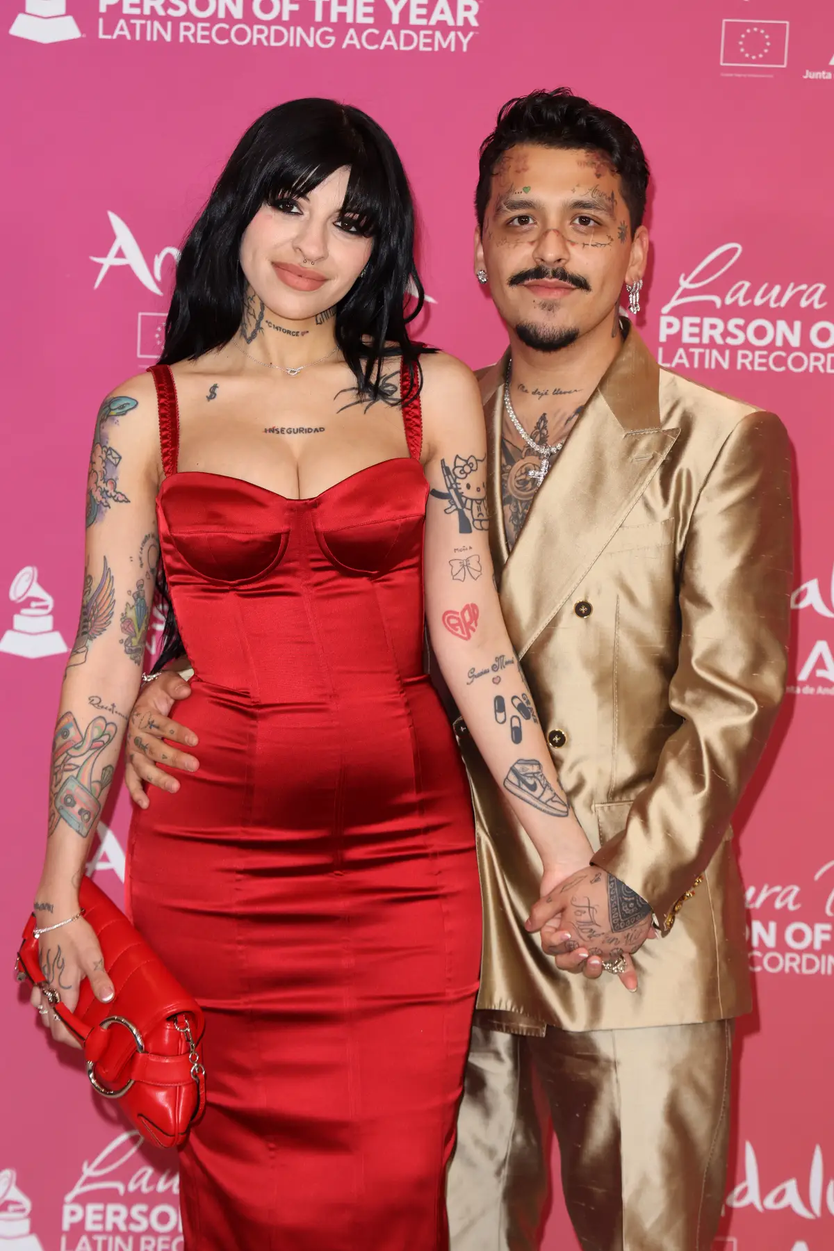 Cazzu y Christian Nodal