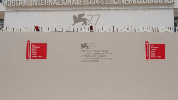 Preparation At The 77th Venice Film Festival