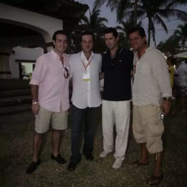 Piero Ricci, Eduardo Braun, Jerónimo Hirschfeld, Geoffrey Fernández