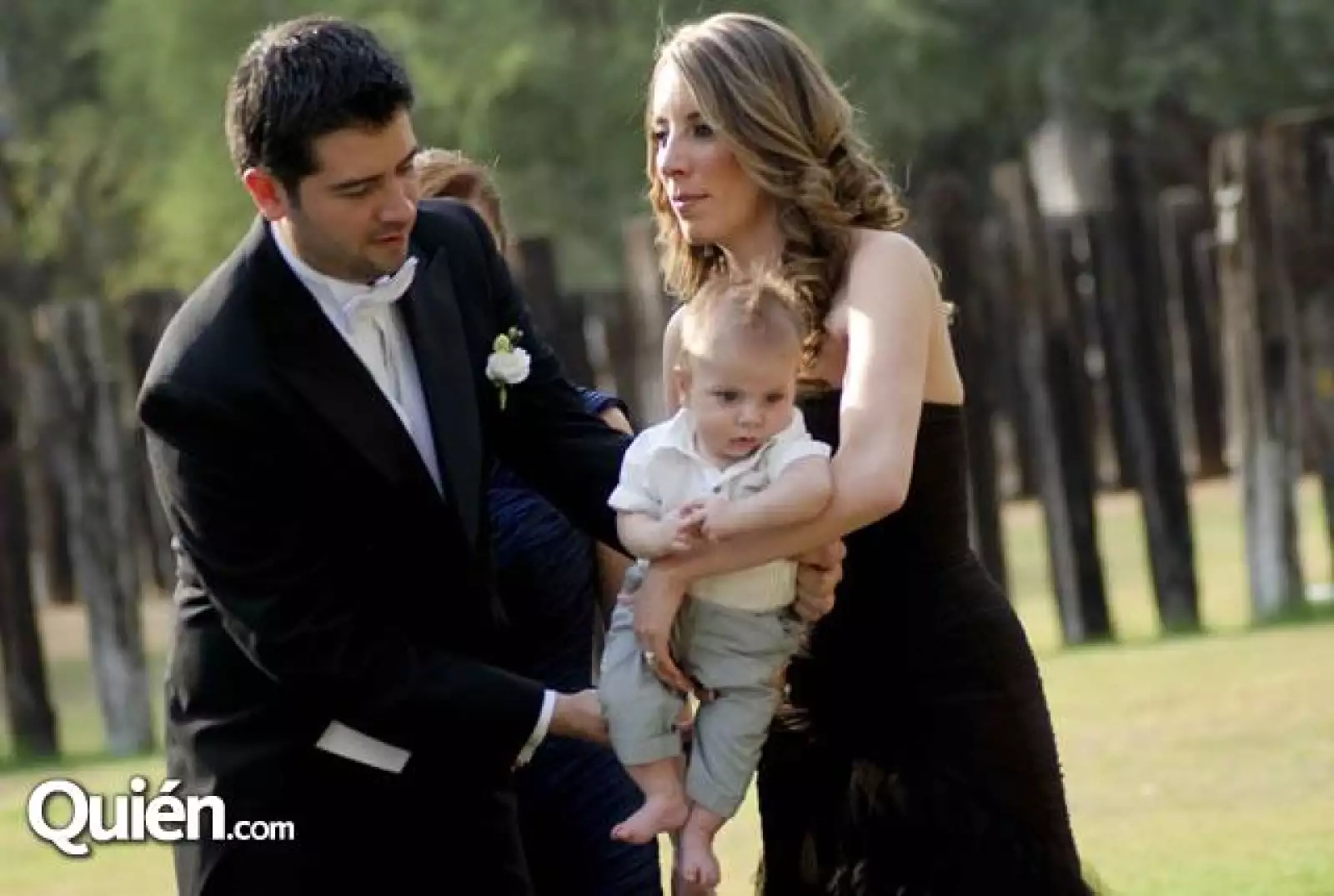 Paco Becerra,Emiliano González Becerra e Irma Becerra