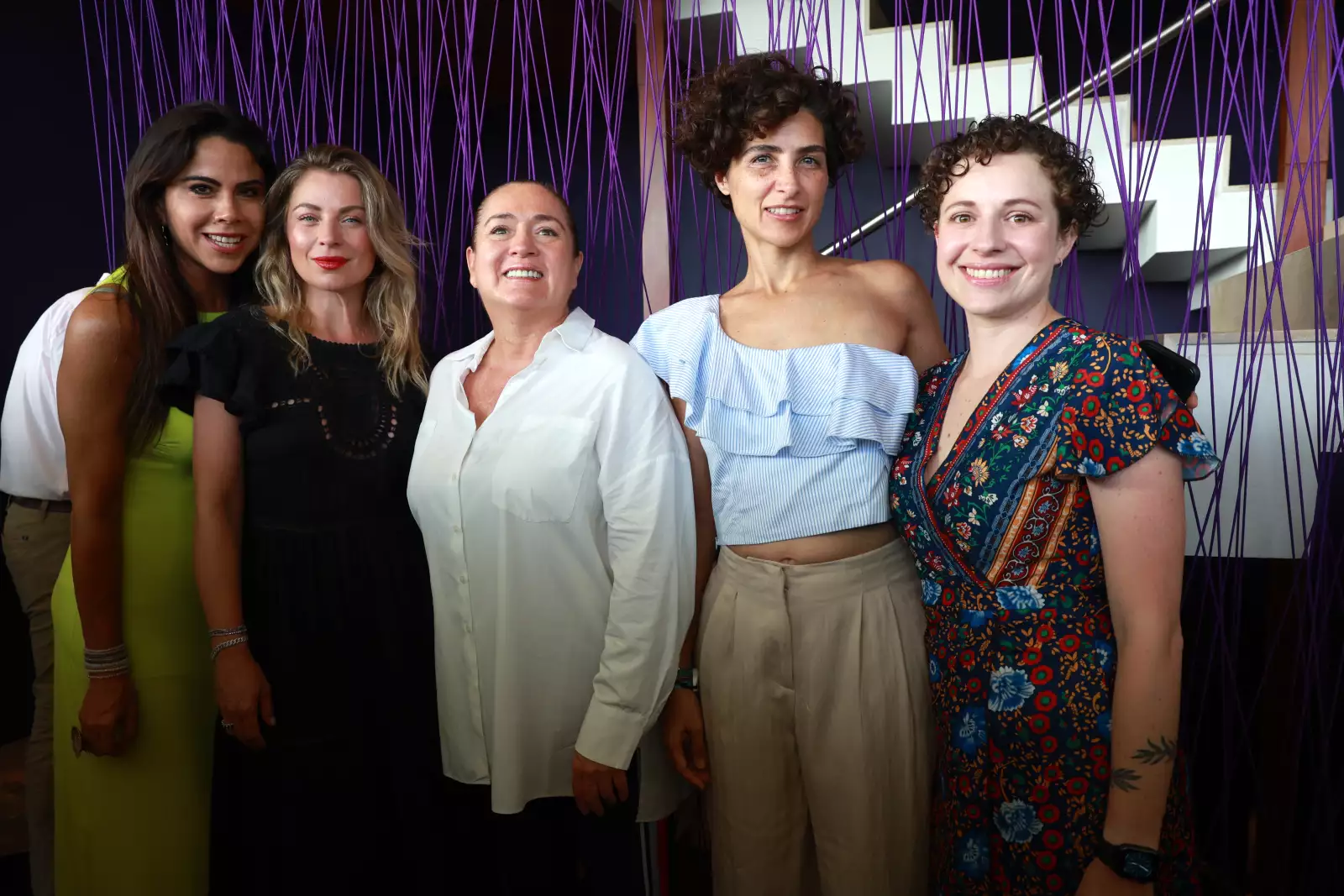 Paola Rojas, Ludwika Paleta, Lizzy Cancino, Gardi Emmelhainz  y 
