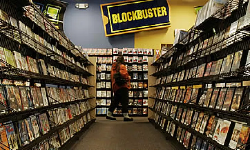 Blockbuster cuenta con más de 320 tiendas en México. (Foto: AP)
