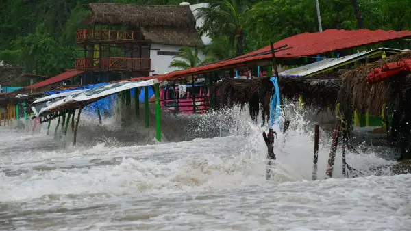 Cuatro días de lluvia Acapulco 