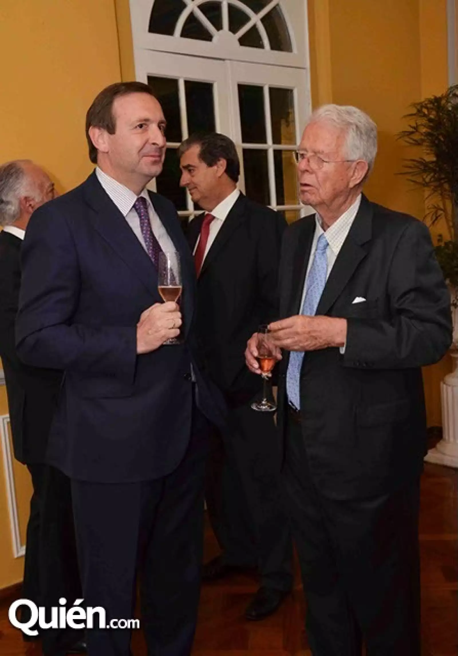 Luis Fernández Cid y Don Pablo Legorreta