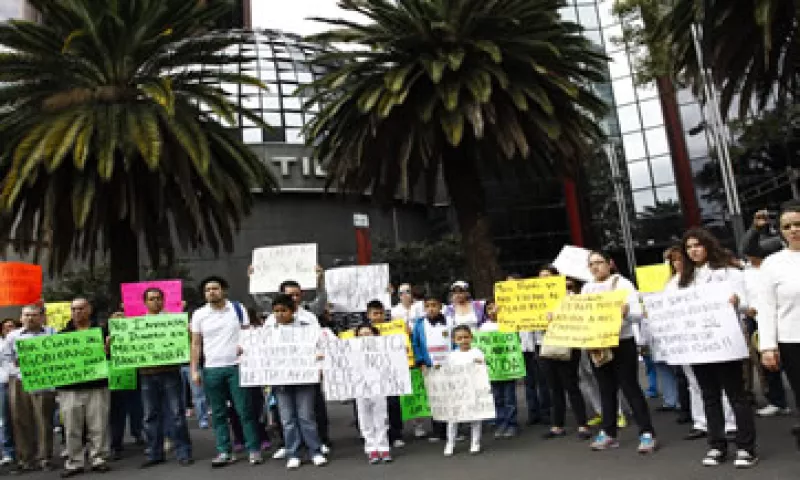 El martes 6 de enero los ahorradores de Ficrea marcharán del Monumento a la Revolución al Ángel de la Independencia. (Foto: Cuartoscuro)