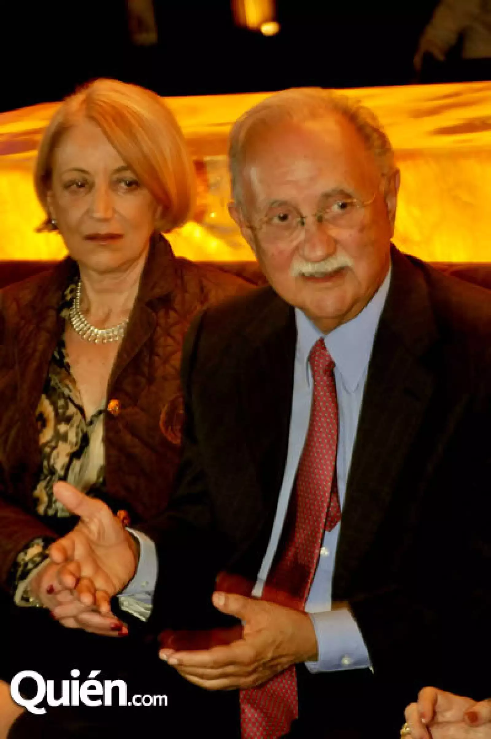 Irma Brañia de Leal y Rogelio Sada Zambrano