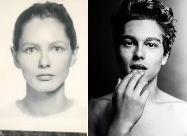 Es innegable el parecido que Sergio Mayer Mori tiene con su abuela.