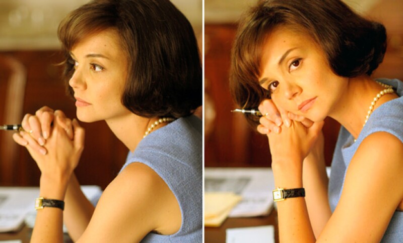 Natalie no es la primera en interpretar a Jackie; en el pasado Katie Holmes dio vida al mismo personaje en la mini serie The Kennedys (2011).