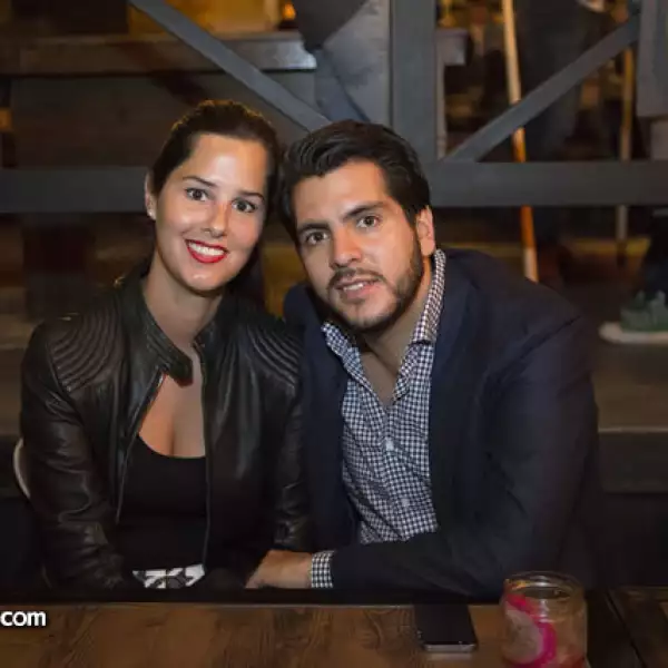 Regina Perdomo y Patricio Méndez