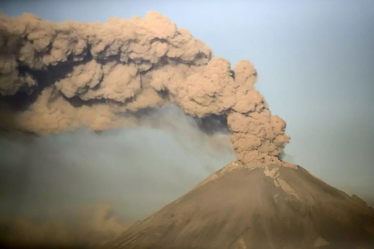 MEXICO-VOLCANO-POPOCATEPETL