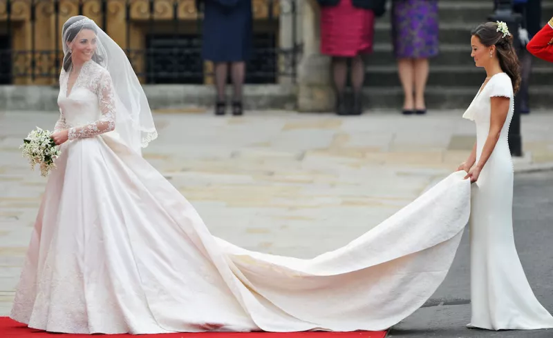 Royal Wedding - Wedding Guests And Party Make Their Way To Westminster Abbey