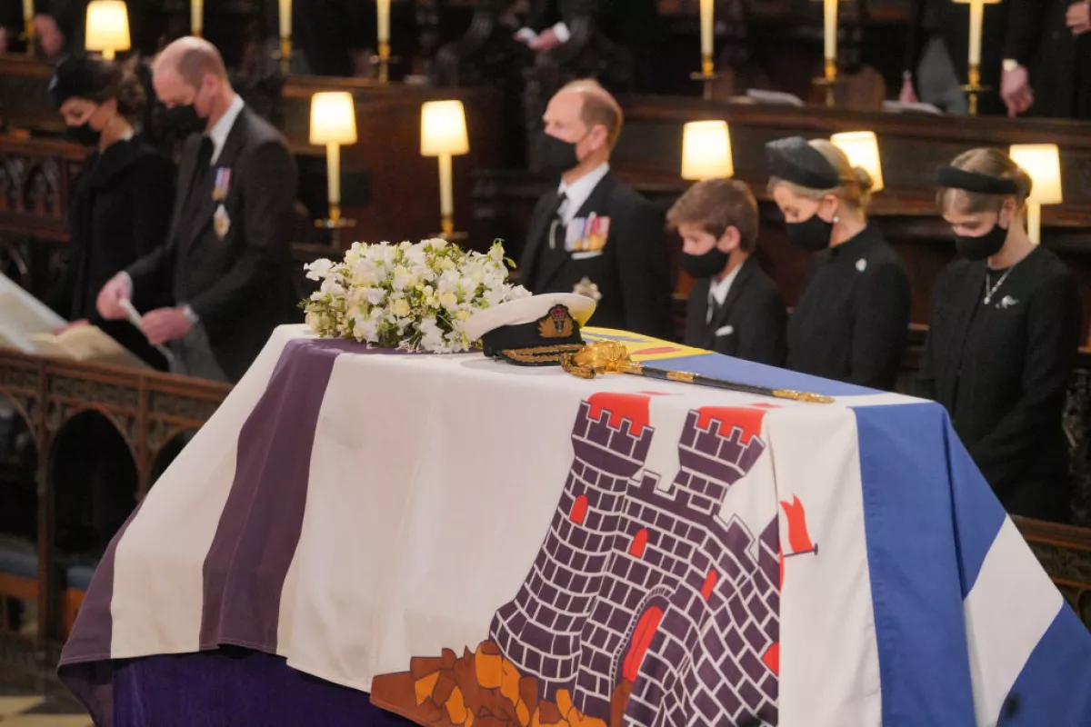The Funeral Of Prince Philip, Duke Of Edinburgh Is Held In Windsor