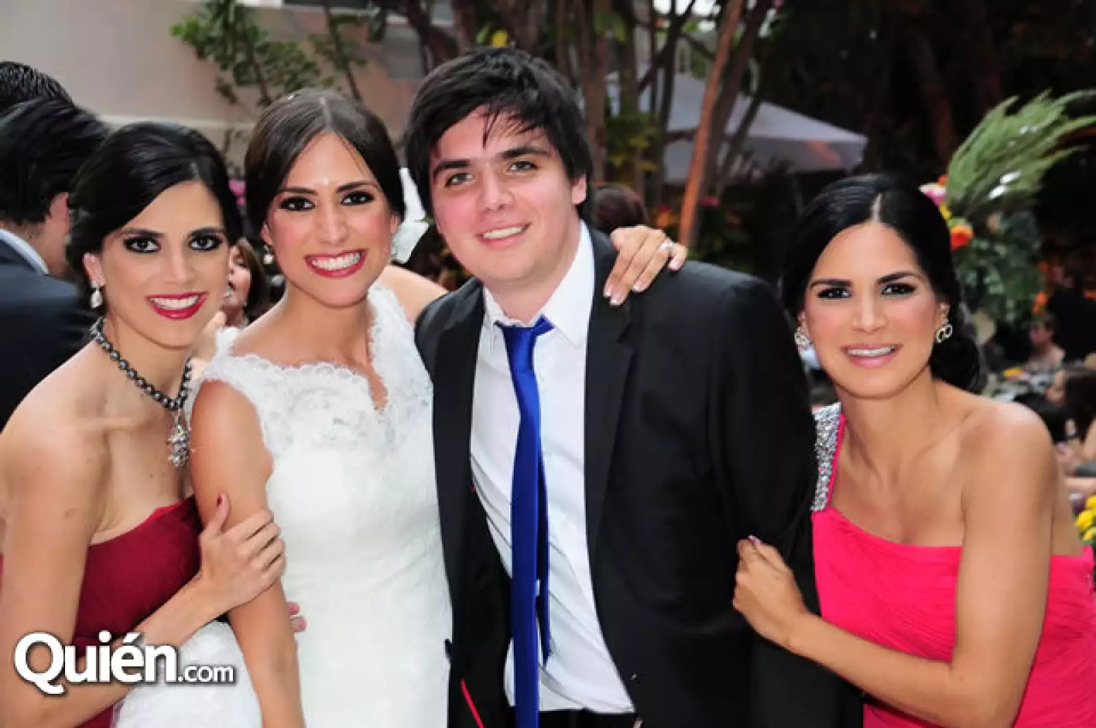 Alejandra, Regina, Bernardo y Mónica Uranga