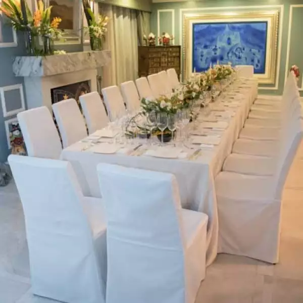 Cena en casa de Paulina Díaz Ordaz