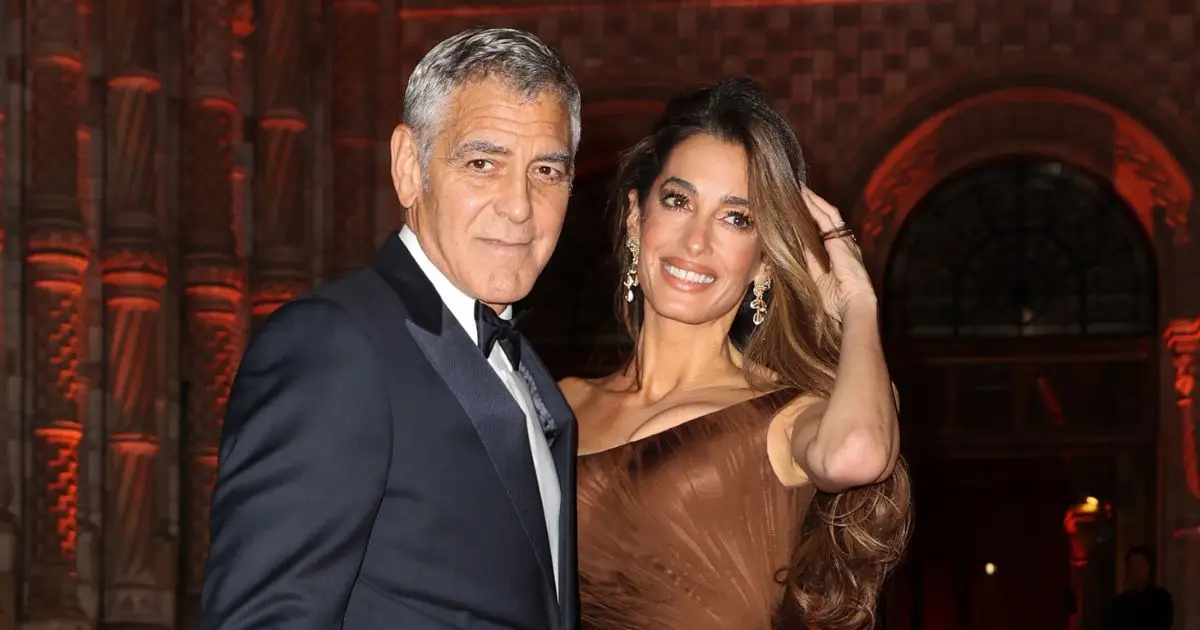 George y Amal Clooney