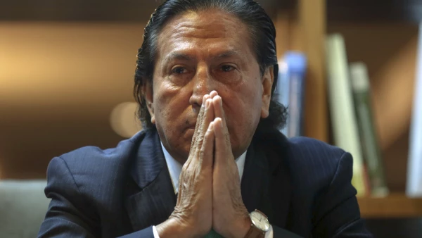 El expresidente peruano Alejandro Toledo