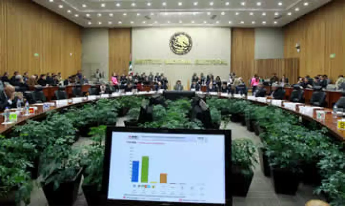 Este domingo se realizó sesión extraordinaria en el INE por la elección en Colima (Foto: Cuartoscuro )