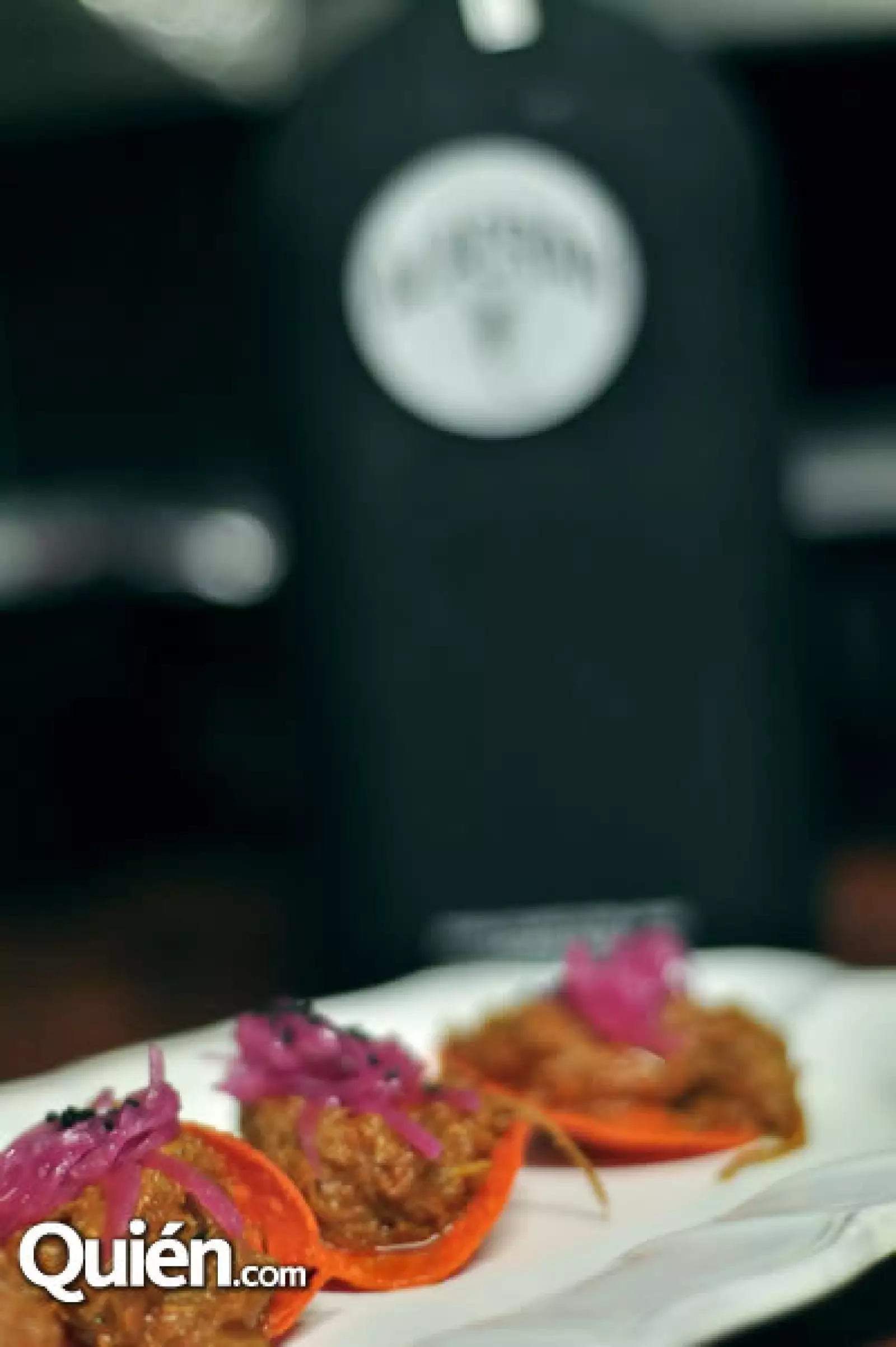 Las tostadas de Pato al Tequila Alacrán