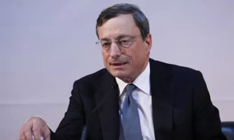Draghi no entregó una cifra exacta sobre los programas para impulsar a la eurozona. (Foto: Reuters)