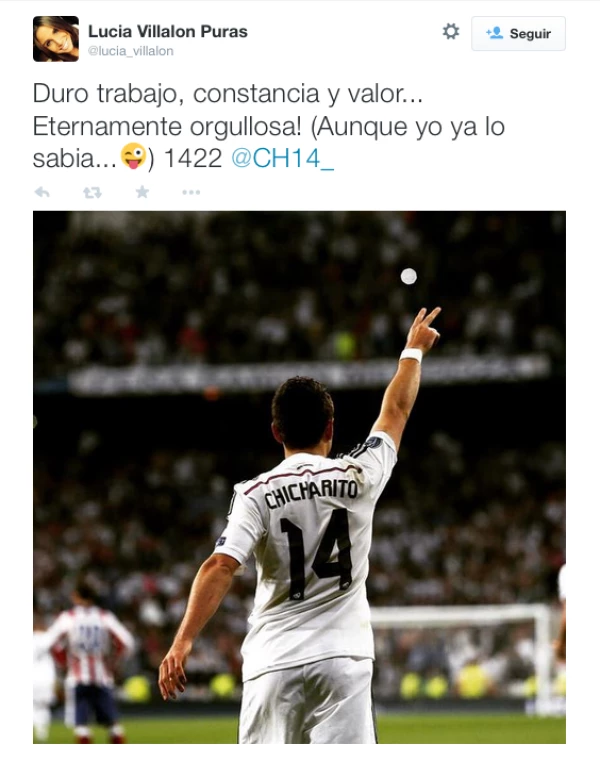El jugador mexicano fue felicitado por su novia en redes sociales.