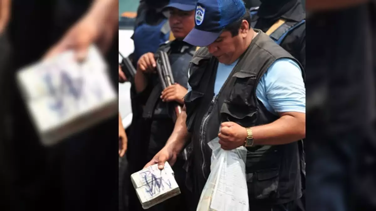 18 mexicanos fueron arrestados en nicaragua, les incautaron al menos 7 millones de dolares
