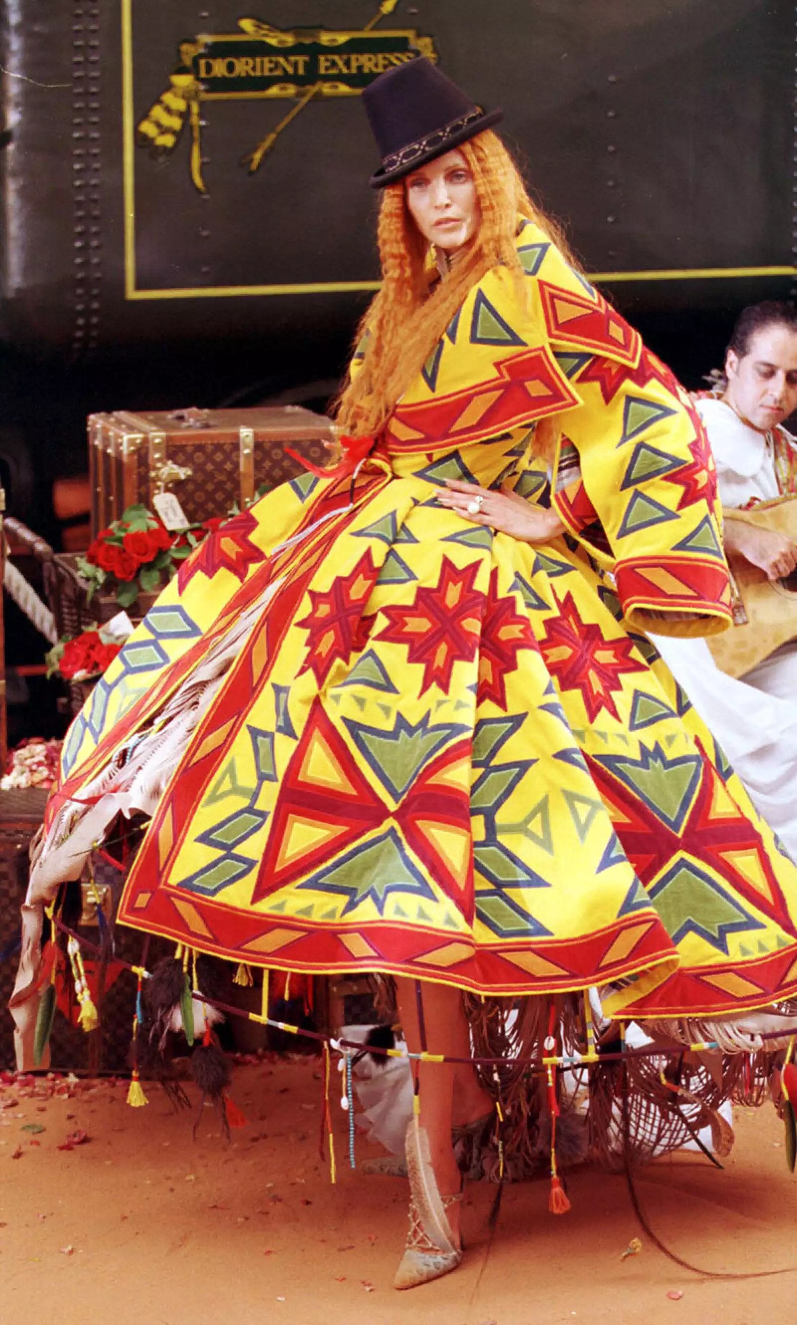 John Galliano's Designs For Christian Dior Paris Haute Couture Show A/w 1998/1999.