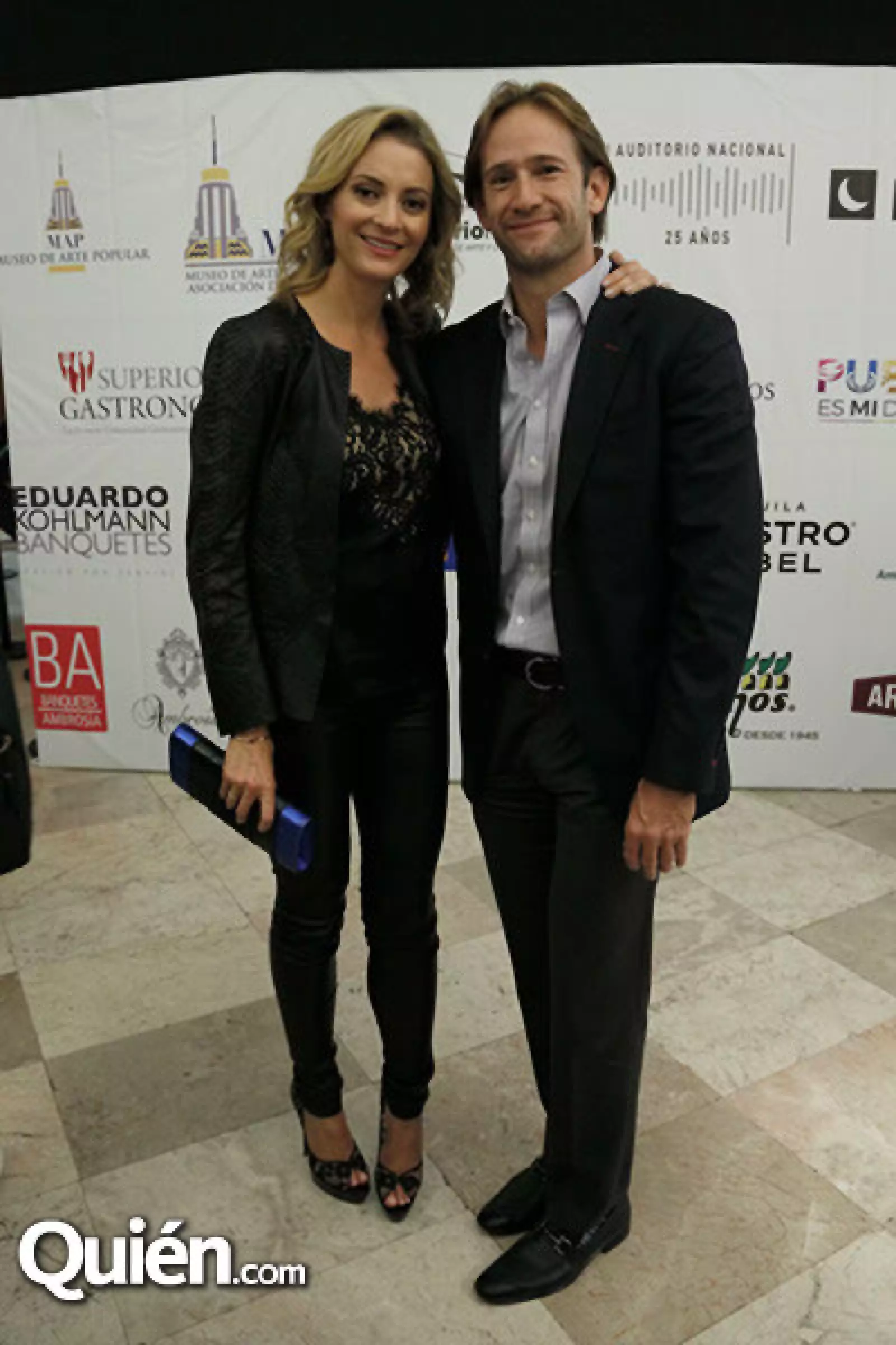 Ana Paula Ordorica y Andrés Sánchez