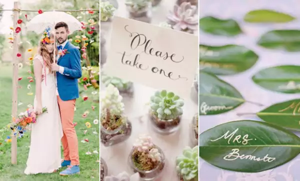 Ahora, la naturaleza y su bienestar es parte importante de las bodas.