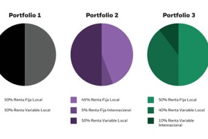 Tres portafolios teóricos