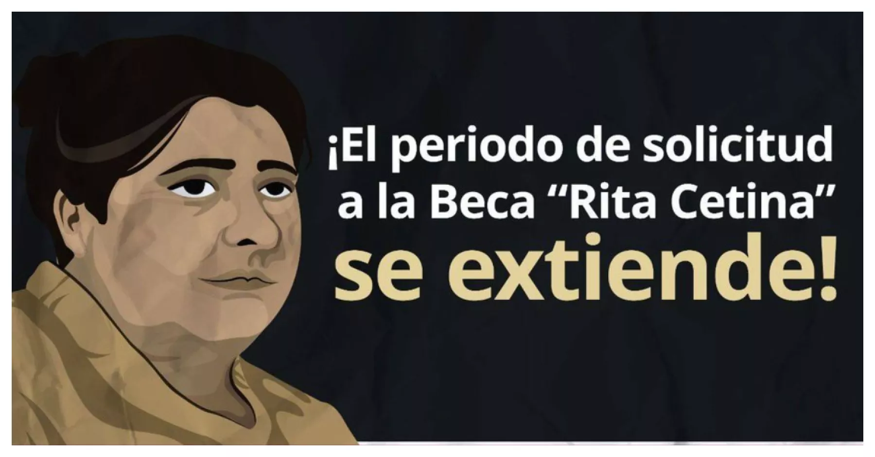 Beca Rita Cetina extiende fecha de registro para estudiantes de secundaria