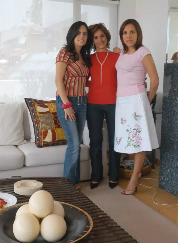 Paulina Fox, Lilian de la Concha y Ana Cristina Fox