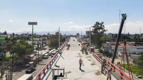 Trolebús elevado noviembre de 2021
