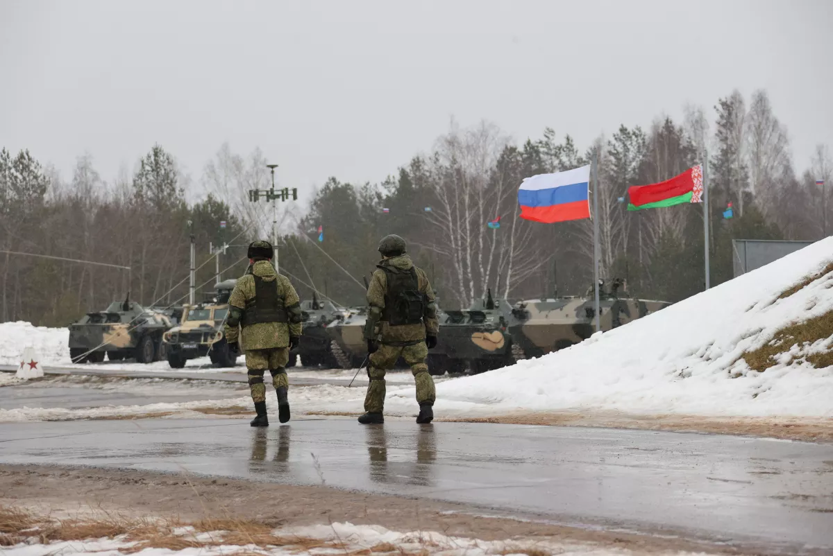 Ejercicios militares conjuntos entre Rusia y Bielorrusia en la región de Mogilev