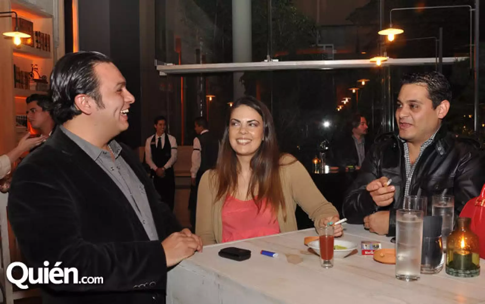 David Sandovalk,Erika de la Torre y Héctor Anderson