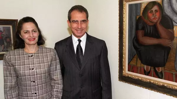 El ex presidente de México Ernesto Zedillo y su esposa Nilda Patricia Velasco