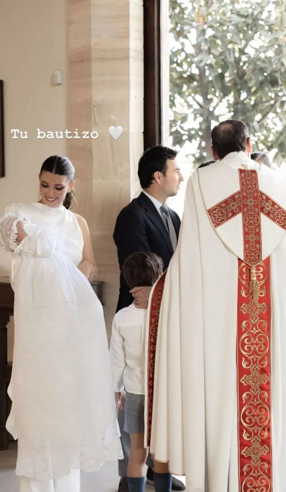 Carola Martínez y Checo Pérez