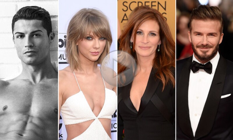 ¿Qué tienen en común Taylor Swift, Julia Roberts y David Beckham? Ellos como muchas más celebs han asegurado alguna parte de su cuerpo.