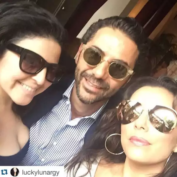 Otra muestra de que las selfies no podían faltar en Instagram.