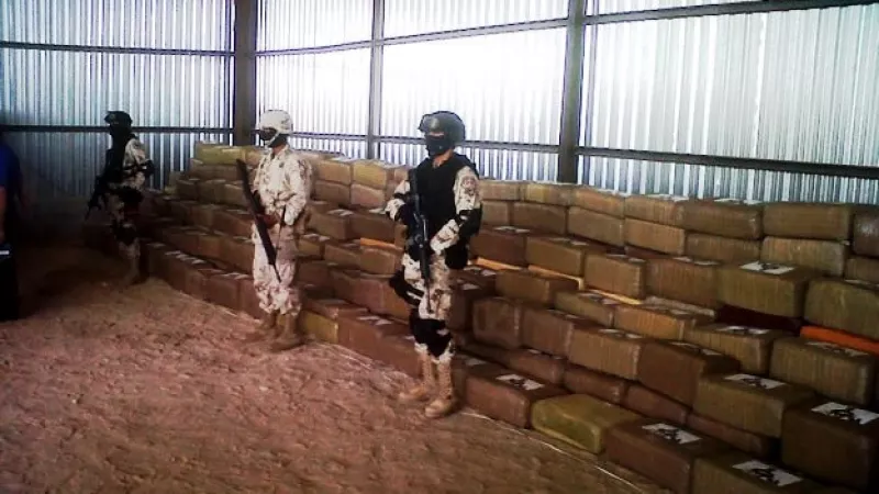 narco túnel droga Tijuana