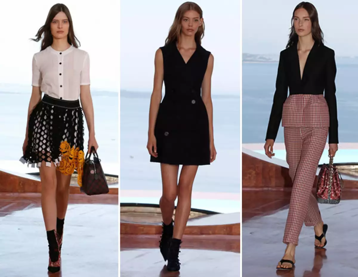 También incorporó looks clásicos de la firma Christian Dior.