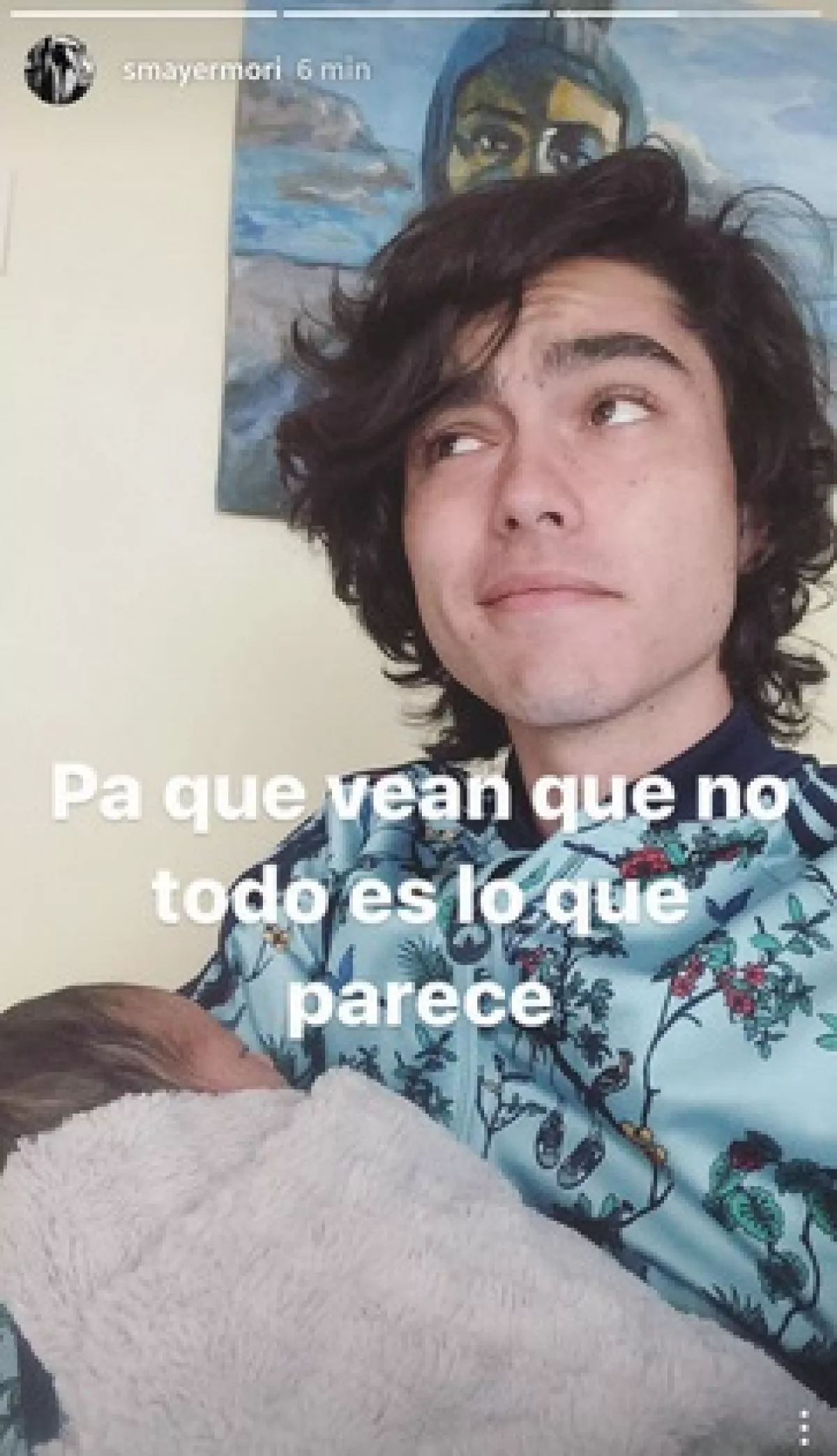 Sergio Mayer Mori presume a Mila