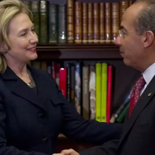 Clinton - En Los Pinos