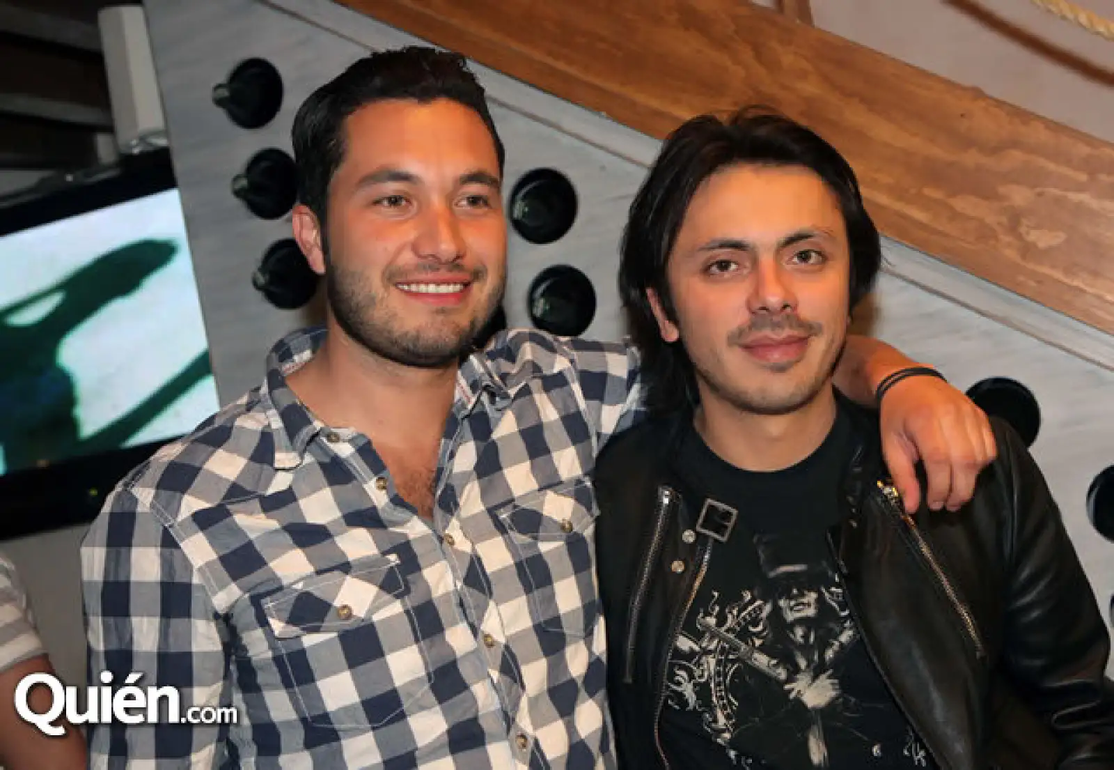 Alex Gutiérrez y Michel Castro.