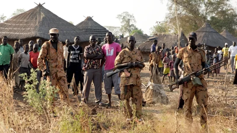sudan del sur guerrilla