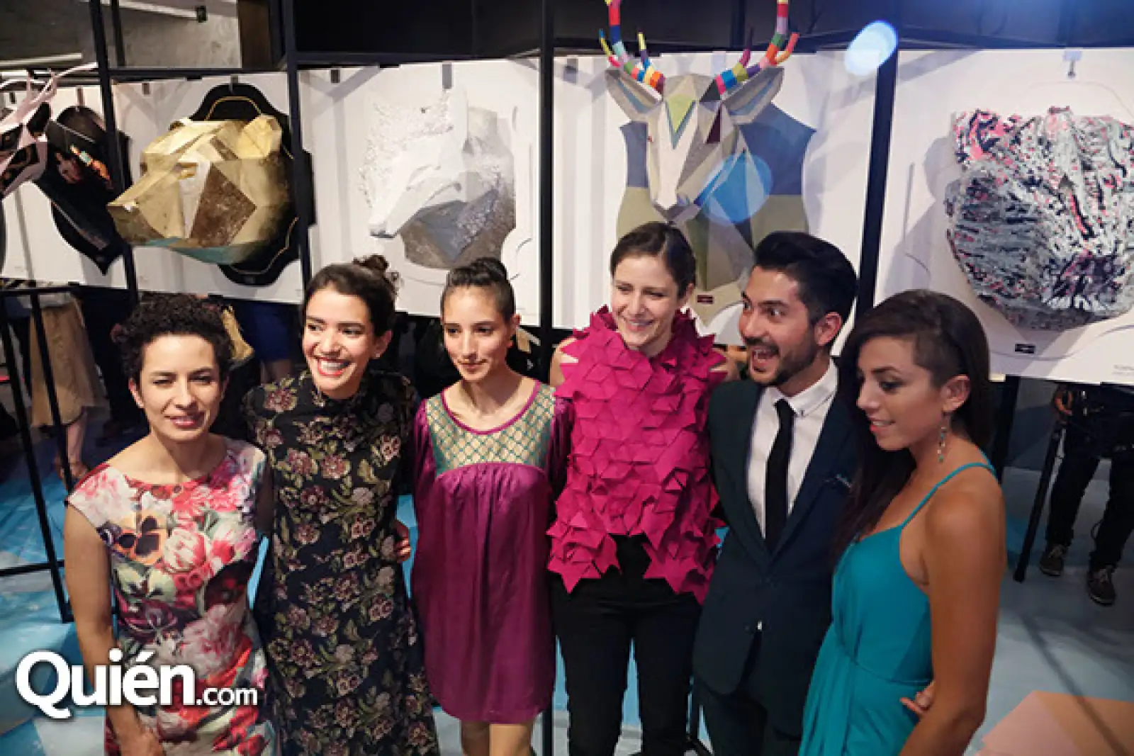 Melissa Falcón, Rocío y Lourdes Cortés, Ana Paula Alatriste, Raymundo Botello y Saraí Noguez